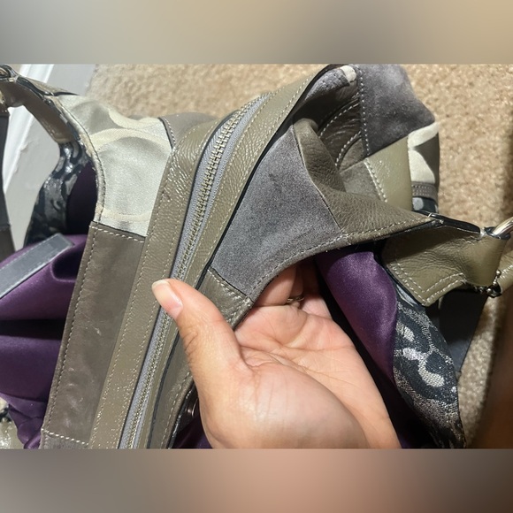 Coach Madison Maggie Gray Patchwork Shoulder Bag
F15462 - Picture 8 of 13